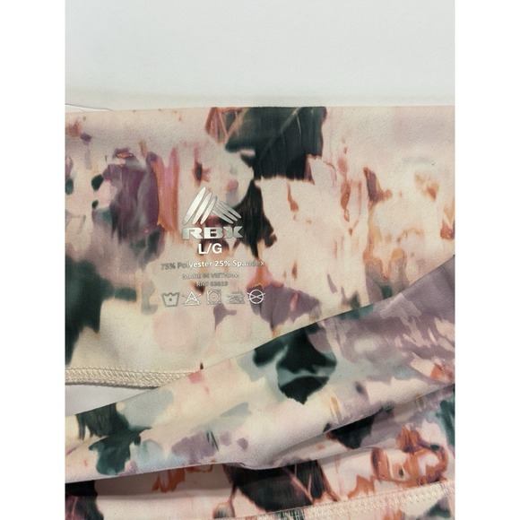 RBX Floral Print Full Length Leggings Women's Large - Picture 3 of 7